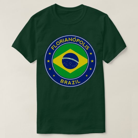 Florianopolis Brazil T-shirt (Design voorkant)