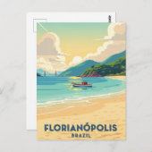 Florianópolis Brazilië Briefkaart (Voorkant / Achterkant)