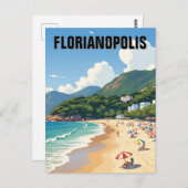 Florianópolis Brazilië Briefkaart (Voorkant / Achterkant)