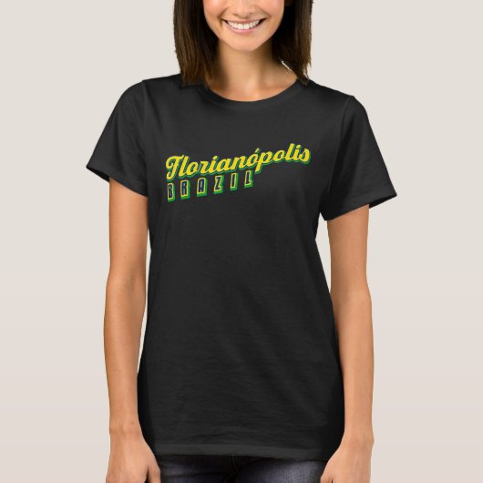Florianópolis Brazilië T-shirt (Voorkant)