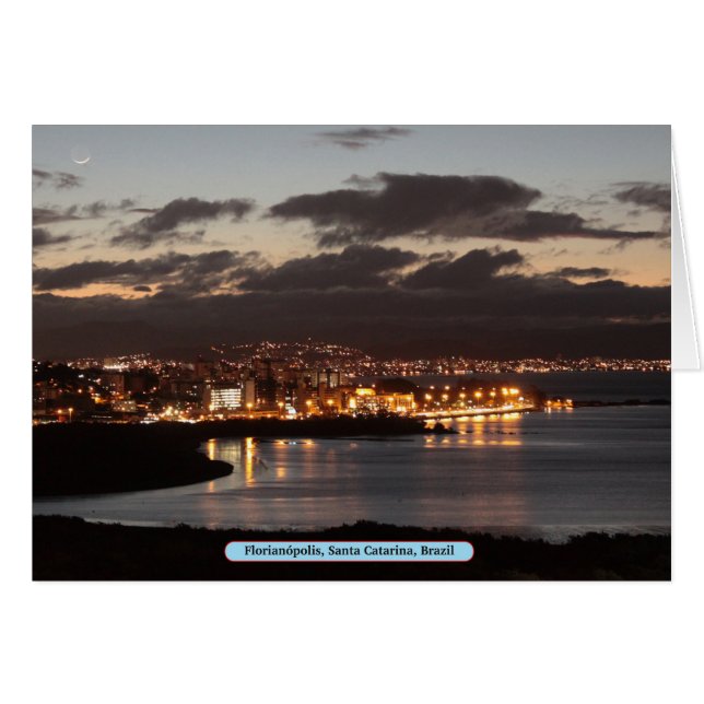 Florianópolis, Santa Catarina, Brazilië (Voorkant Horizontaal)
