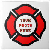 Florians kruis (stijl 4) tegeltje (Voorkant)