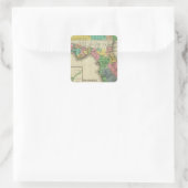 Florida 11 vierkante sticker (Tas)