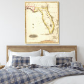 Florida 12 canvas afdruk (Insitu (Slaapkamer))