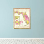 Florida 15 canvas afdruk (Insitu (Houten vloer))