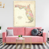 Florida 2 canvas afdruk (Insitu (Woonkamer))