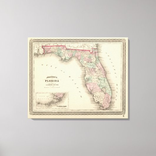 Florida 3 canvas afdruk (Voorkant)