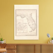 Florida 5 canvas afdruk (Insitu (Woonkamer))