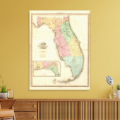 Florida 5 canvas afdruk (Insitu (Woonkamer))