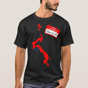 Florida 5 District Gerrymandering Mannen T-Shirt