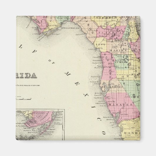 Florida 5 magneet (Voorkant)