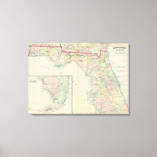 Florida 7 canvas afdruk (Voorkant)