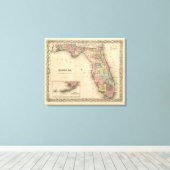 Florida 7 canvas afdruk (Insitu (Houten vloer))