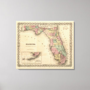 Florida 7 canvas afdruk