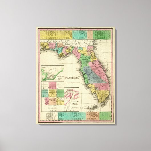 Florida 8 canvas afdruk (Voorkant)