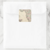 Florida 9 vierkante sticker (Tas)