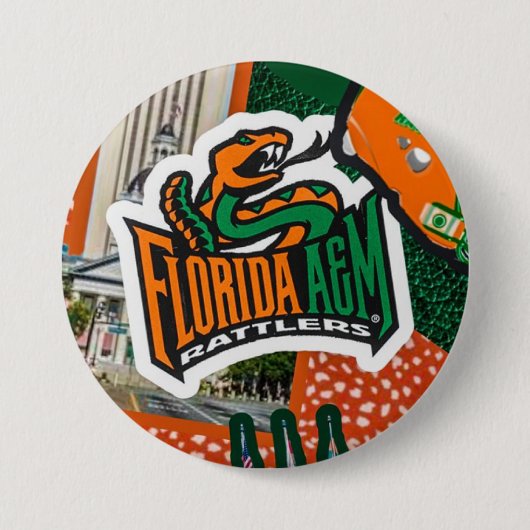 Florida A&M Gameday Button (Voorkant)