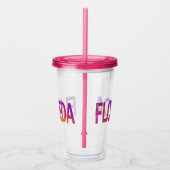 Florida Acryl Drinkbeker (Rechts)