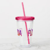 Florida Acryl Drinkbeker (Links)