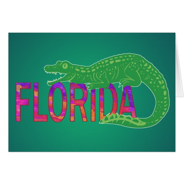 Florida Alligator (Voorkant Horizontaal)