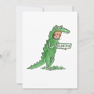 Florida Alligator Kaart
