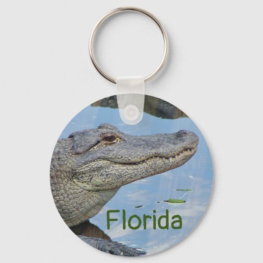 Florida Alligator Key-keten Sleutelhanger (Voorkant)