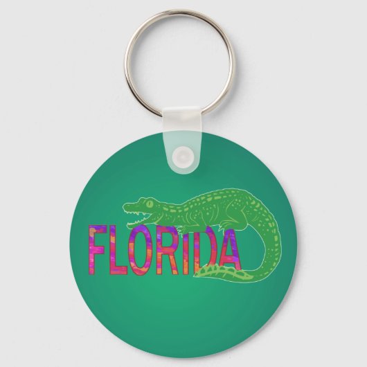 Florida Alligator Sleutelhanger (Voorkant)