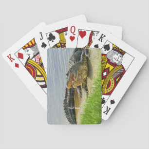 Florida Amerikaanse Alligator Pokerkaarten