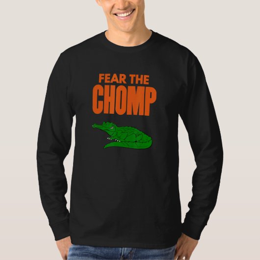 Florida Angst voor de Chomp Gator T-shirt (Voorkant)