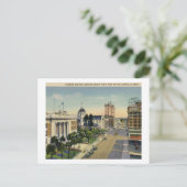 Florida Ave., Vintage van Tampa Briefkaart (Staand voorkant)