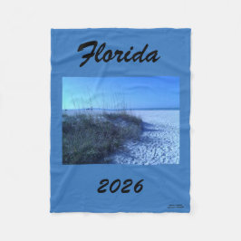 FLORIDA BEACH 2026 FLEECE DEKEN