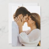 Florida Beach Destination Wedding Photo Save The Date (Achterkant)