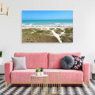 Florida Beach Fotografie Cocoa Beach Florida Canvas Afdruk