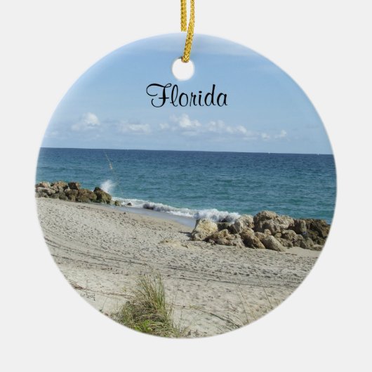 Florida Beach Ornament (Voorkant)