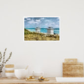 Florida Beach Poster Print (Keuken)