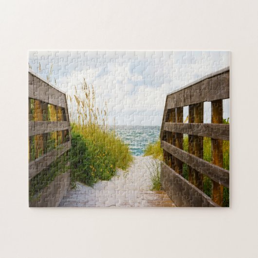 Florida Beach Scene Legpuzzel (Horizontaal)