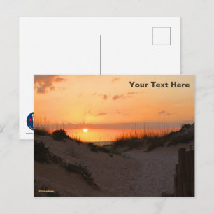 Florida Beach Sunset Briefkaart