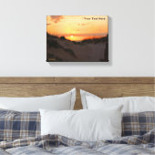 Florida Beach Sunset Canvas Afdruk (Insitu (Slaapkamer))