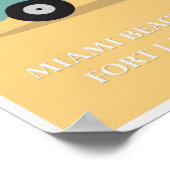 Florida Beaches Vintage Travel Poster (Hoek)