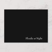 Florida bij Night Briefkaart (Voorkant)
