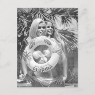 Florida  Bikini Girls foto briefkaart Reis
