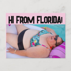 FLORIDA BIKINI GRANDE FILLE BBW BEAUTY BEACH Carte