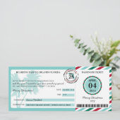 Florida Boarding Pass Kaart (Staand voorkant)