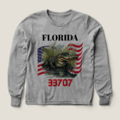 Florida Boy's Bella+Canvas manches longues (Motif recto)