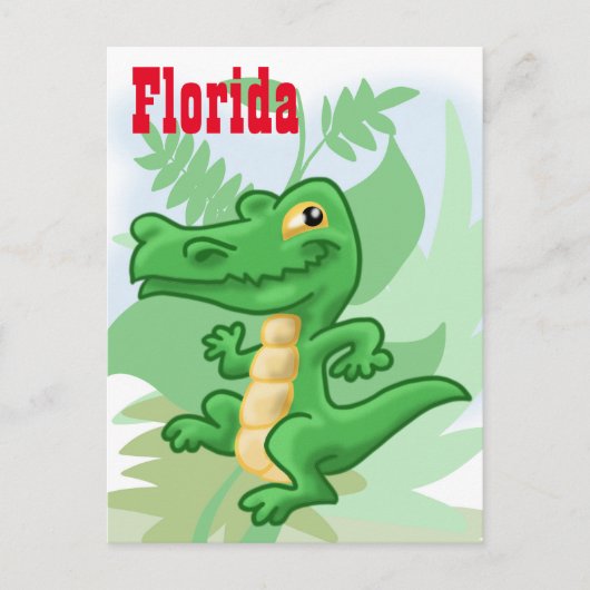Florida Briefkaart (Voorkant)