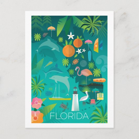 Florida Briefkaart (Voorkant)
