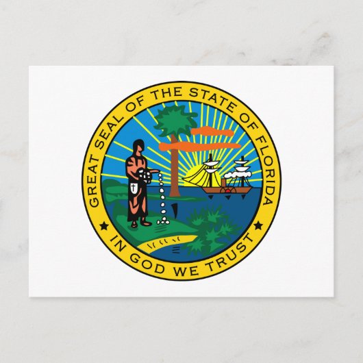 Florida Briefkaart (Voorkant)