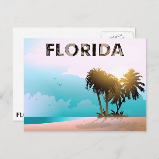 Florida Briefkaart (Voorkant / Achterkant)