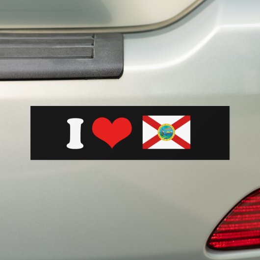 FLORIDA BUMPERSTICKER (Op auto)