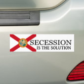Florida Bumpersticker (Op auto)